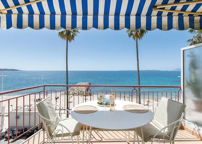 Lejlighed Juan Les Pins Vue Sur Lazur Antibes